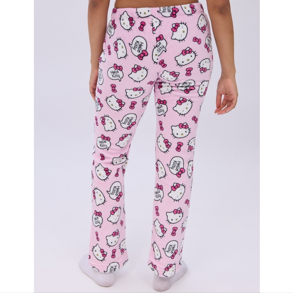 Hello Kitty Printed Fleece Pajama Pants